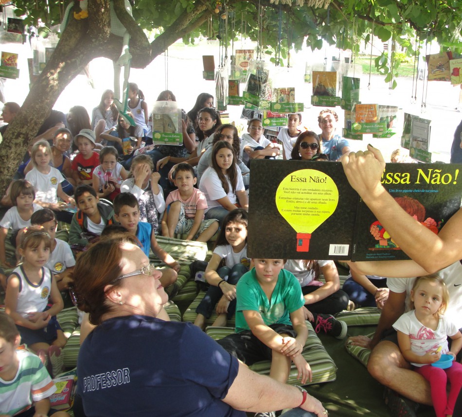 Um parque que privilegia os amantes da leitura