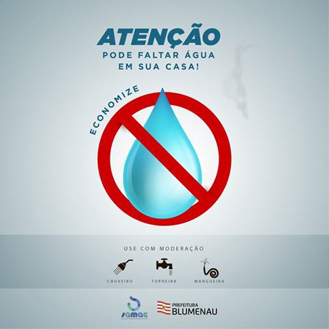 Samae alerta para falta de água na região norte da cidade