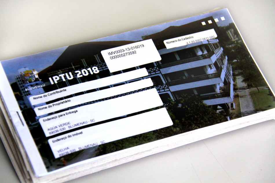 Contribuintes têm até o dia 15 para quitar a nona parcela do IPTU