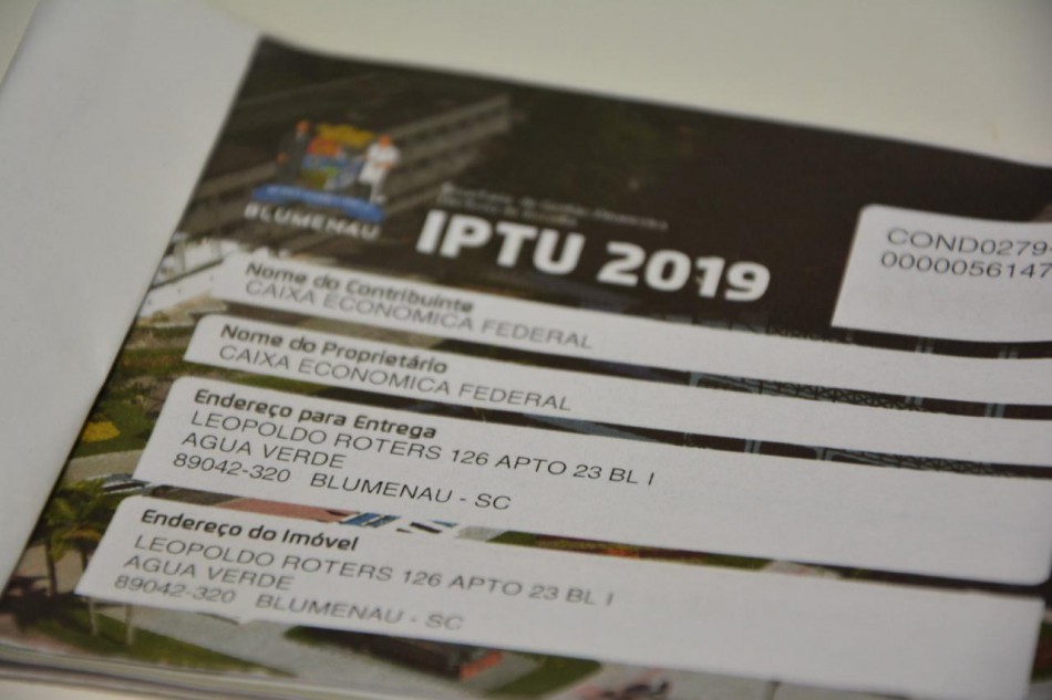 Vence nesta terça-feira, dia 13, a 7ª parcela do IPTU