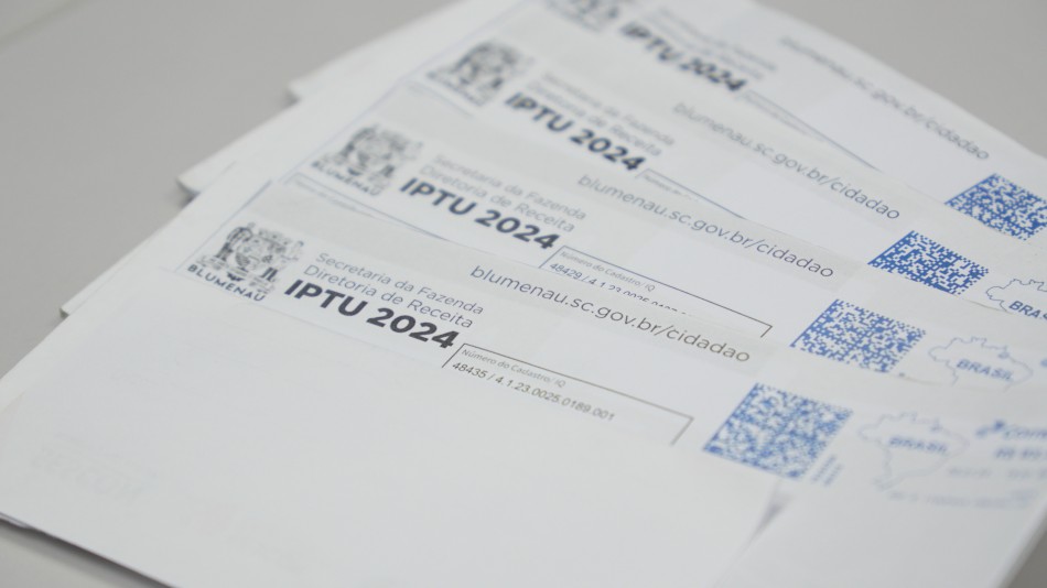 Cota única de IPTU com 5% de desconto vence nesta quinta, dia 15